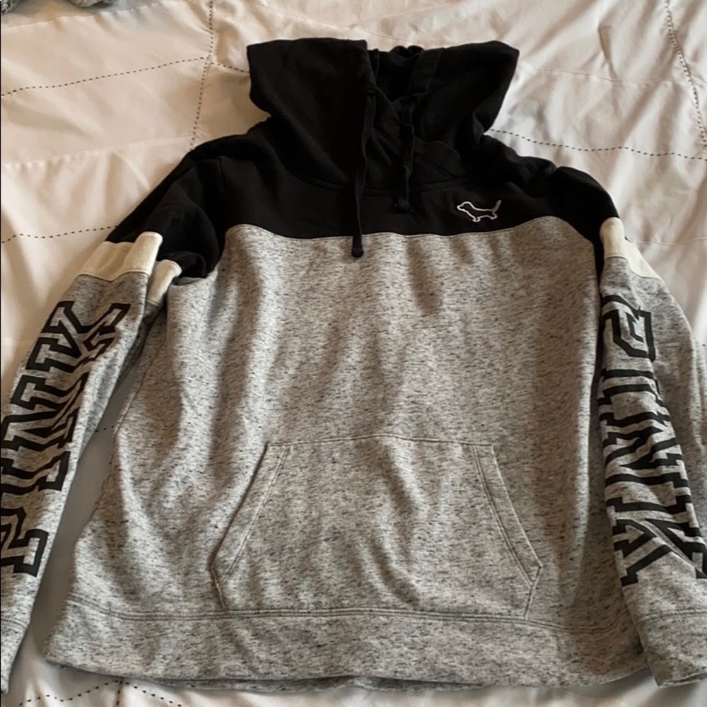 Pink sweatshirt!
